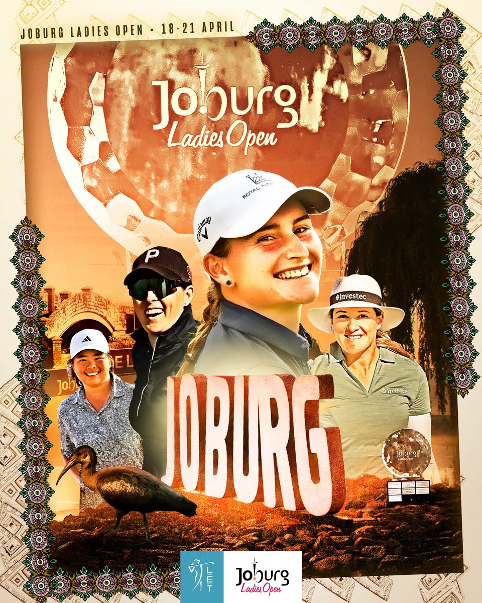 Ready for two weeks in South Africa 🇿🇦

🏆 Joburg Ladies Open
🗓️ April 18-21
⛳️ Modderfontein GC 

#RaiseOurGame | #JoburgLadiesOpen