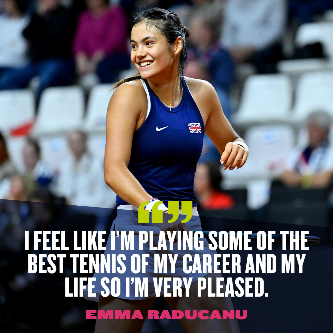 Some special tennis @EmmaRaducanu 💪

#BackTheBrits 🇬🇧