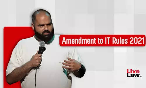 LiveLawIndia's tweet image. IT Rules Amendment | Tie breaker judge Justice AS Chandurkar of Bombay High Court hearing petitions filed by Kunal Kamra and others against provision of government Fact Check Unit in amended IT Rules 2021
#BombayHC #FCU #ITRules2021 @GoI_MeitY @kunalkamra88
