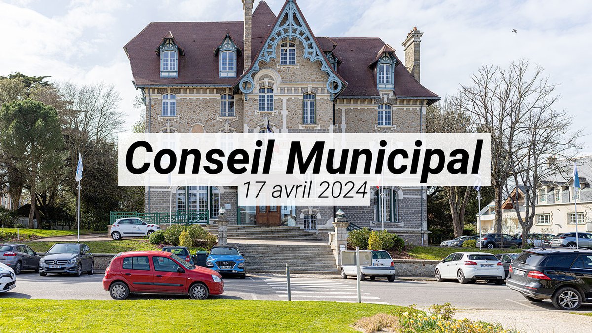 📷 A partir de 19h, assistez en direct au Conseil municipal du 17 avril 2024, qui abordera notamment l'armement des agents de la Police Municipale, la modification du règlement des crèches,... 📷 bit.ly/3xDOmVa #pornichet #ConseilMunicipal