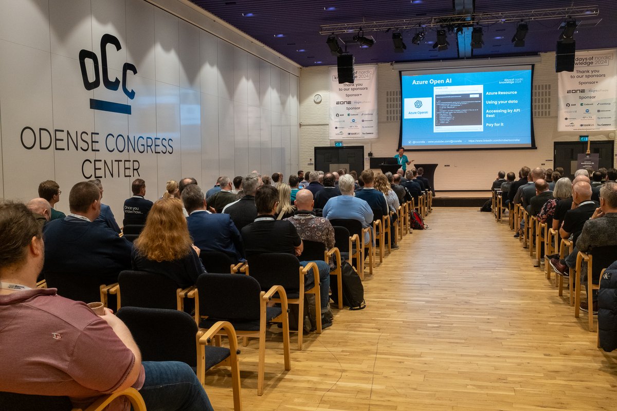 DirectionsEMEA's tweet photo. 🚀Copilot, Copilot, Copilot!
Full house in all the Copilot sessions last week at Days of Knowlegde Nordic!
Check all the pictures in community portal: https://t.co/oEcEBfOheY
#DaysofKnowledgeNordic #DOKNordic #MSDYN365 #msdyn365bc #businesscentral #Copilot https://t.co/30oIuvlTCW