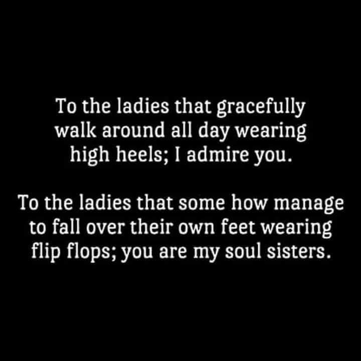 Oh for the days of wearing heels, all day and every day! A long forgotten agony! But boy did I love 'em!