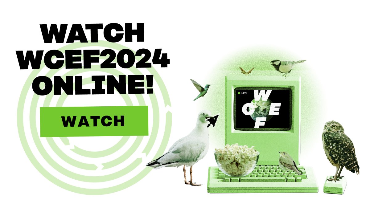 We are live, people! The World Circular Economy Forum has just started in Brussels, and we’re inviting you to join us online. Visit our website to view today’s programme and watch the event live from your desk.
wcef2024.com
#WCEF2024 #circulareconomy