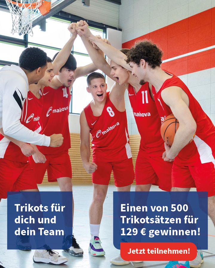 Ab sofort könnt ihr euch wieder für einen von 500 vergünstigten Mainova-Trikotsätzen bewerben.🎉Voraussetzung für die Teilnahme: Der Verein stammt aus einem Umkreis von rund 100 Kilometer um Frankfurt am Main.
Jetzt bis zum 31. Mai teilnehmen und gewinnen: mainova-aktionen.de/trikots/