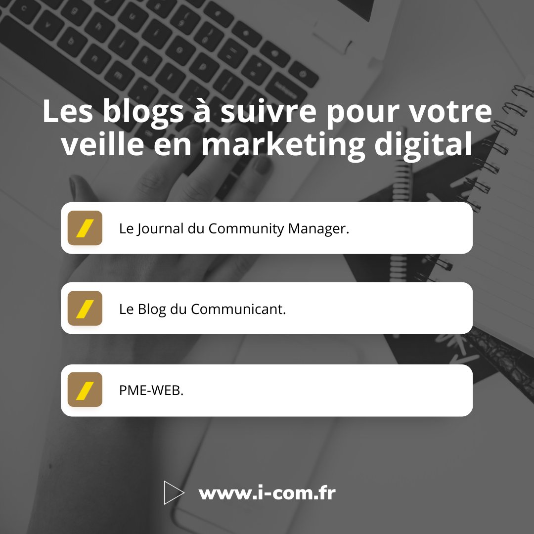 icominteractive's tweet photo. 💡 Des inspirations pour effectuer votre veille en marketing digital.

Et bien sûr, la page actualités de notre agence 😉
👉 https://t.co/S0WLlla1wQ  

#veille #marketing #digital #agencedigitale #Dijon #Bourgogne https://t.co/jW6edwLmH2