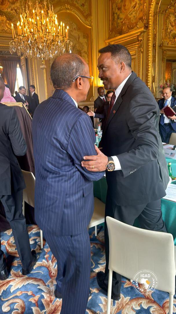 H.E. @DrWorkneh, the #IGAD Executive Secretary, has arrived at the Quai d’Orsay - Ministry for Europe and Foreign Affairs, in📍Paris 🇫🇷, for the International Humanitarian Conference for #Sudan and Neighboring Countries, organised by France and partners. #IGADupdates