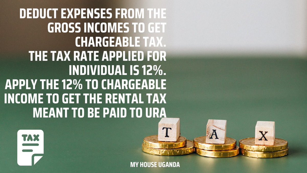 uganda53328's tweet photo. Here are some key points regarding rental tax for individuals in Uganda. Rental income is considered part of the individual's gross income and is taxed according to @URAuganda   guidelines.  #rentalincome #taxes https://t.co/0cqkIArxl2