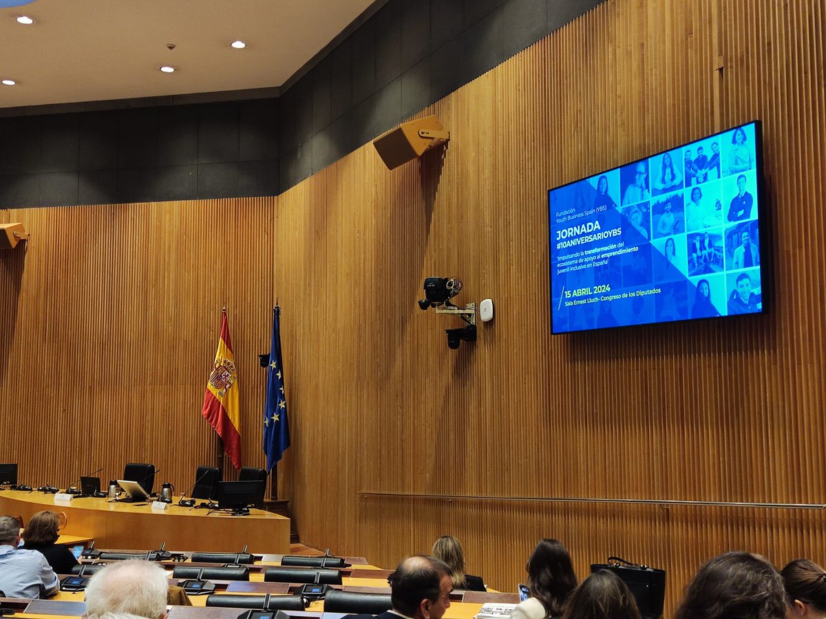 autoocupacio's tweet photo. Avui som al Congrés dels Diputats de Madrid, celebrant els 10 anys de @ybspain!

Obrim fil! 🧵👇

#socelquevullser #10aniversarioYBS https://t.co/w5cKfa612c