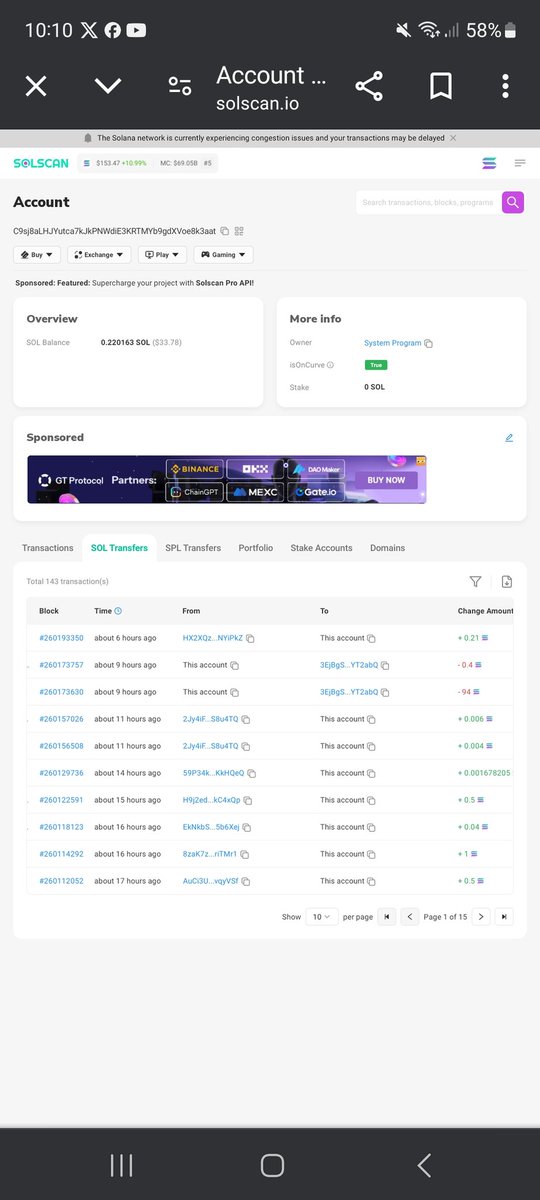 This scam got 94 sol <a href="/CrabSolana/">CRAB</a> 
<a href="/elonmusk/">Elon Musk</a> <a href="/twitter/">Twitter</a> <a href="/CommunityNotes/">Community Notes</a> 

How about not letting hacked business accounts run scams even after we repot it 

And stop banning real people