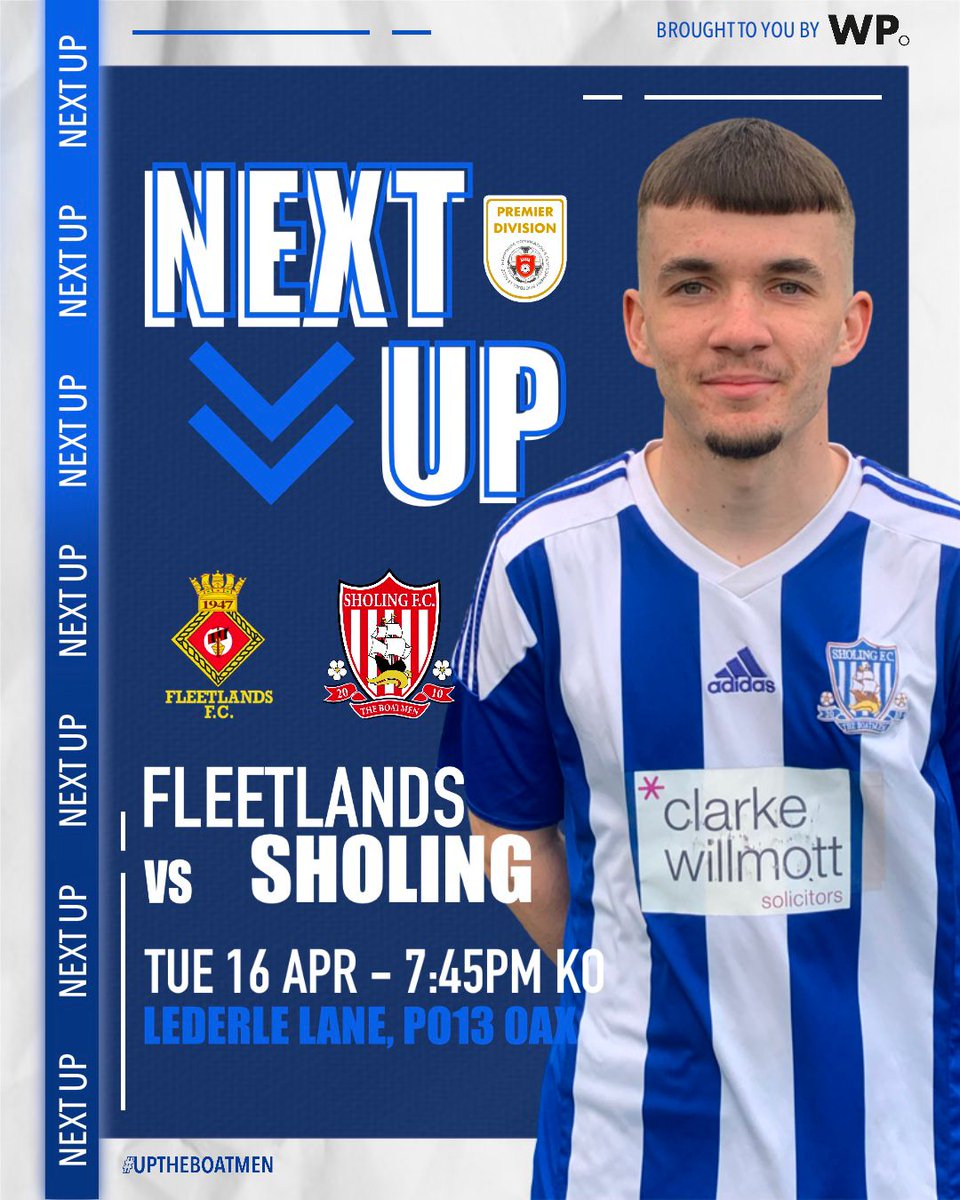NEXT UP

Tomorrow night we travel to @FleetlandsResFc and hope for this rain to clear off quickly! Please no more waterlogged pitches!

#UpTheBoatmen
🔴⚪