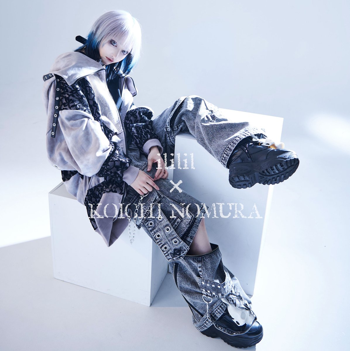 イルイルイル ililil のむらこいちコラボパーカー ililil