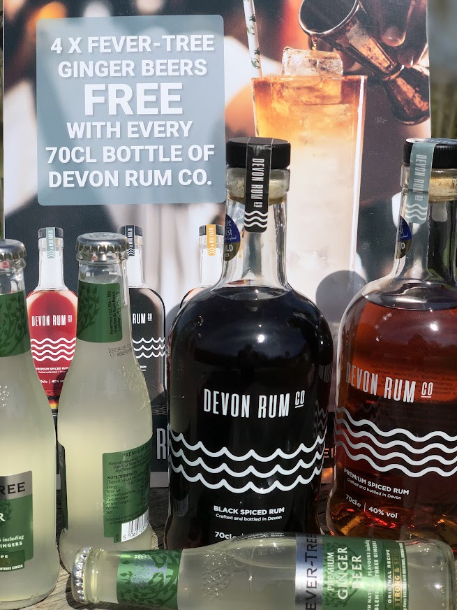 🌟 Limited Time Offer! 🌟 Get 4 FREE Fever Tree Ginger Beers when you purchase any 70cl bottle of @devonrumco in-farm. 🥃 Don't miss out! Visit us today! ✨ #DevonRum #FeverTree #SpecialOffer #occombefarm