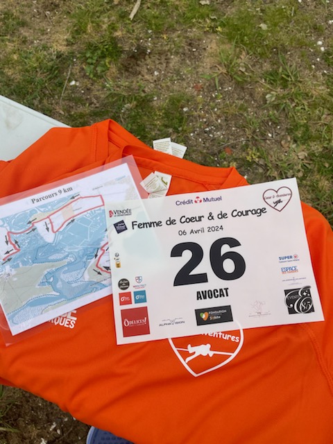 🏃Les Avocats du Barreau de La Roche-sur-Yon étaient présents le samedi 6 avril à la journée de sensibilisation contre les violences conjugales, organisée par l'association cœur et aventure, à Talmont-Saint-Hilaire
