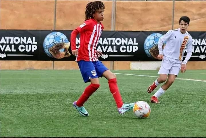 #Decouverte d'un Jeune Footballeur Gabonais#NOA 14 ans Joue a L'Atletico Madrid# Centre de Formation#