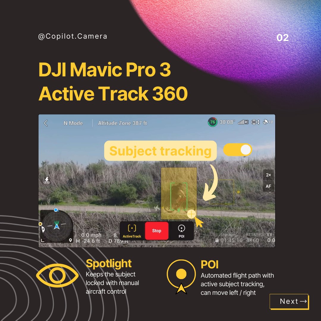 CopilotCamera's tweet photo. KnowYourCamera: AI in Photography

AI is reshaping the very essence of #photography, making every shot a masterpiece!✨
From #drone-based subject tracking to prompt based imaging, it's unlocking #creativity like never before.

@djiglobal @BjoernKarmann

#AI #AICamera #Innovation https://t.co/E59QtluLVN