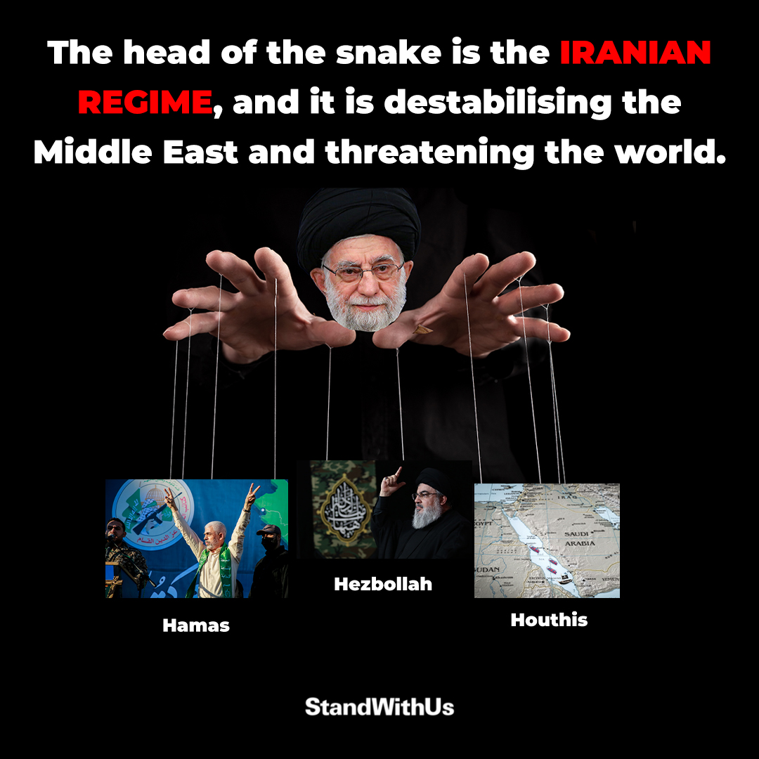 In case this was unclear: The Iranian regime is destabilising the region and threatening the entire world. #IRGC