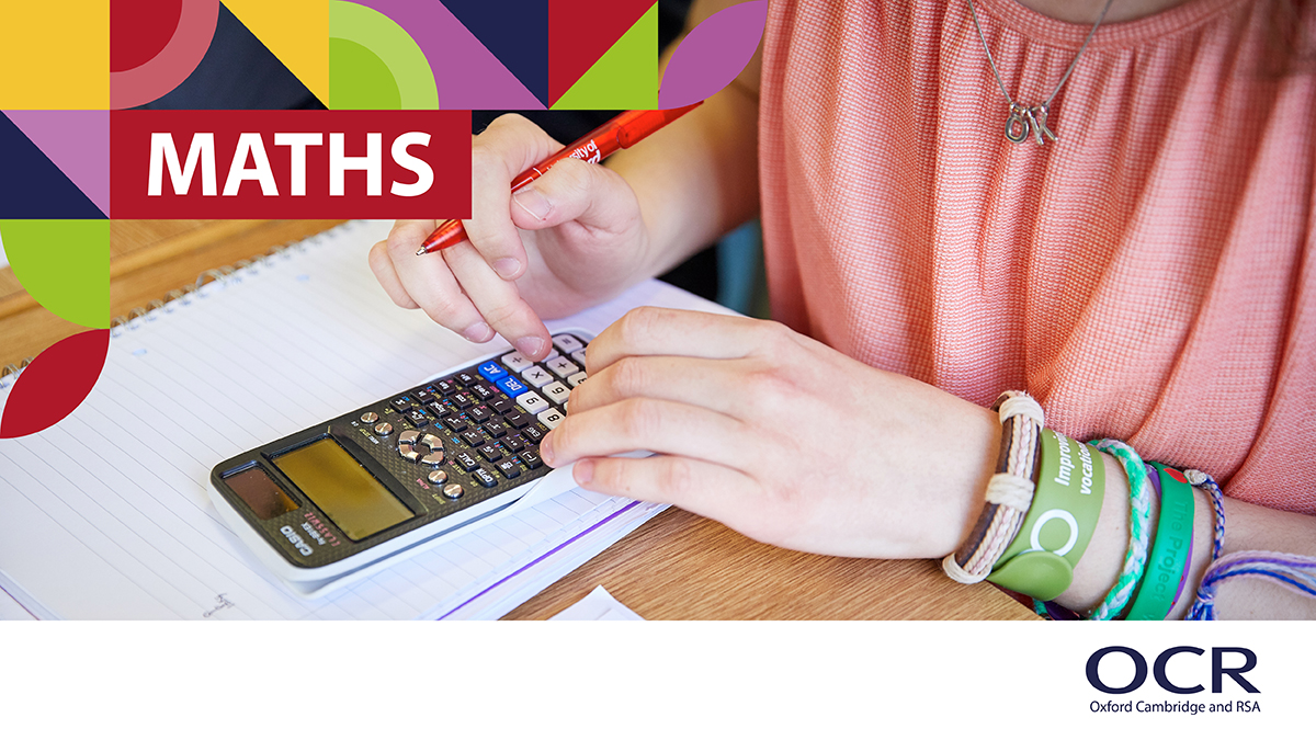 OCR_Maths's tweet photo. Maths teachers - are you teaching A Level Maths?
Join us for the OCR #ALevel #Maths Teachers Summer Network.
25 April 4pm - 5.30pm
Sign up: https://t.co/fcY625EbYT
An opportunity to share teaching ideas and to feedback on the OCR support package.
#MathsA #MathsB #H240 #H640 https://t.co/6C3712DA1V