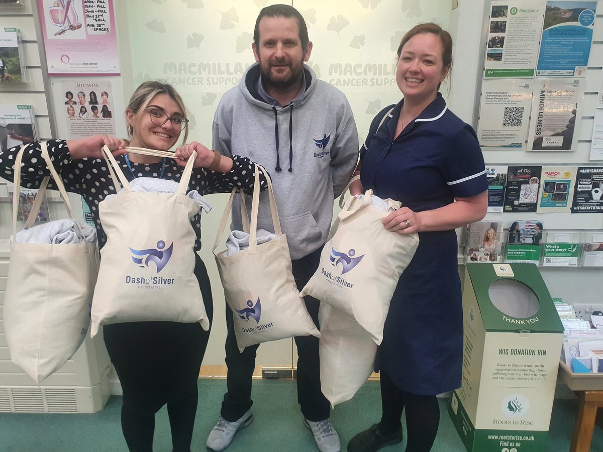 This morning, I had the pleasure of presenting the team at <a href="/UHP_NHS/">University Hospitals Plymouth NHS Trust</a> with our latest batch of Dash Care Packs. We have supported over 100 patients with our special made packs 💙