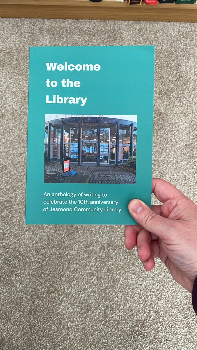 Thank you very much for sharing this @JesmondLibrary, I look forward to reading it. Great work by @amandaqwriter and all involved. Read more about the work to create this anthology here: jesmondlibrary.org/2024/03/28/lau… #ACEsupported #LoveLibraries