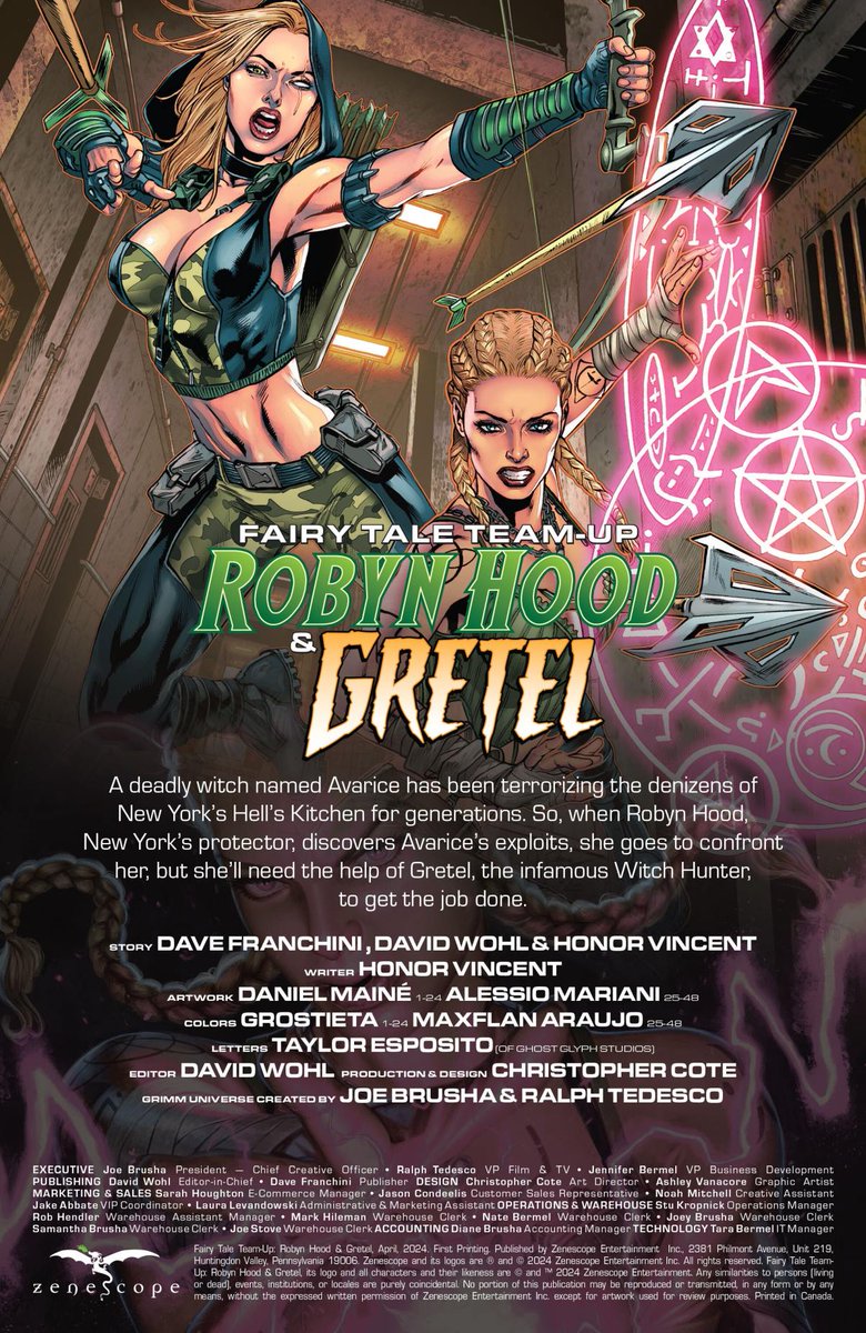 marex05's tweet photo. Fairy Tale Team-Up - Robyn Hood & Gretel (@Zenescope) was released last week.
A decidedly interesting number that entertained and fascinated me! On store now!
#RobynHood #Gretel #zenescope #newrelease #working #onstore #comicbooks #comics #digitalart #clipstudiopaint https://t.co/hqmyYupQrJ