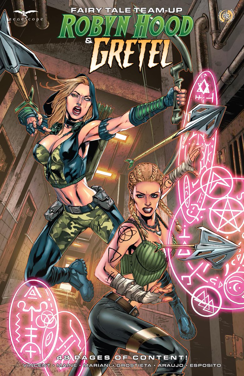 marex05's tweet photo. Fairy Tale Team-Up - Robyn Hood & Gretel (@Zenescope) was released last week.
A decidedly interesting number that entertained and fascinated me! On store now!
#RobynHood #Gretel #zenescope #newrelease #working #onstore #comicbooks #comics #digitalart #clipstudiopaint https://t.co/hqmyYupQrJ