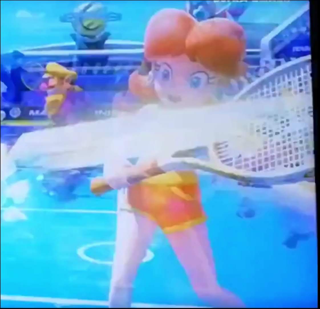 daisy 🌼 mario tennis ultra smash
