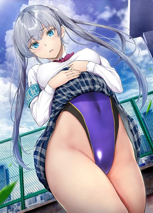 ゲンツキ氏が描く「風紀委員さん」をロケットボーイが立体化!制服が濡れて透けて見える水着や可愛い顔とは裏腹な腰回り等是非ご堪能ください。上半身と下半身は水着を着ていないバージョンの差し替えパーツも付属!日本: 