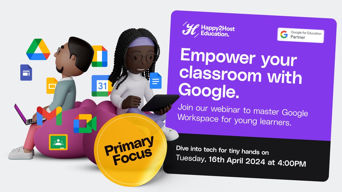 🎉 Meet Rachel McCarragher! 🌟 Google Trainer & Year 7 teacher. Join @rachmmc at our FREE 'Google's Primary Playground' workshop tomorrow at 4pm. Don't miss her insights and practical applications tailored for Key Stages 1 and 2. Register now: bit.ly/4aPz9yE