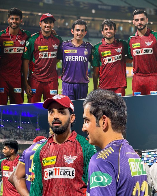 Cherishing KLassic friendships 🔥 📹 Credits: Twitter/KKRiders