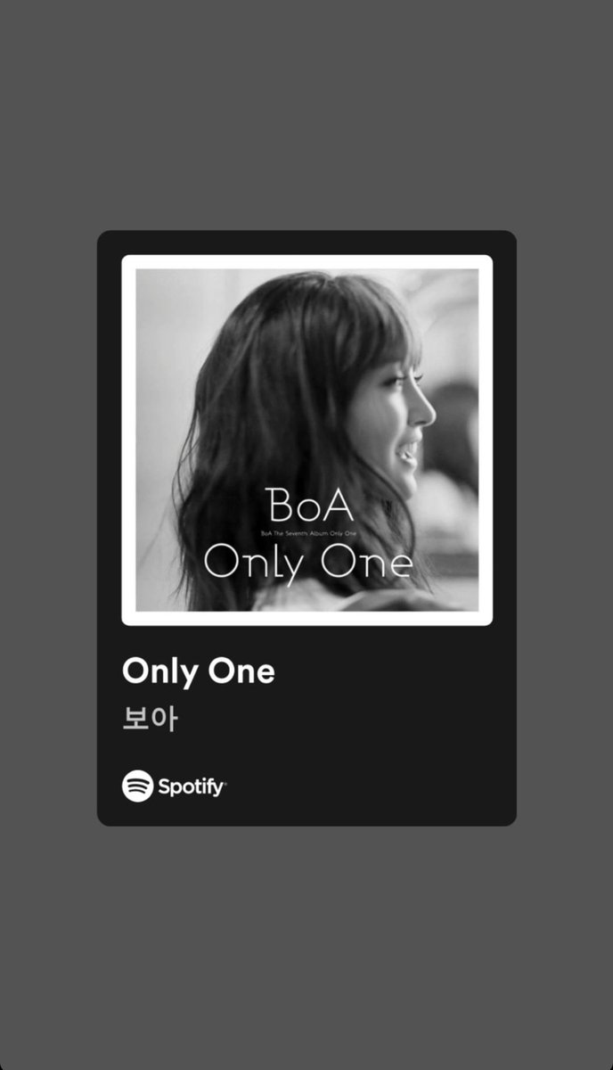 [rkive] instagram story [🔗 only one by boa open.spotify.com/track/3Hyl7YrO…]