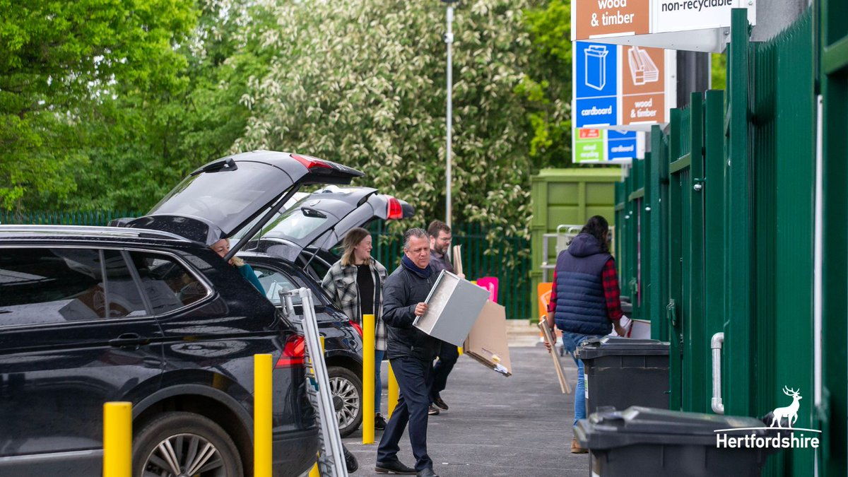 Due to a shortage of drivers to empty full containers, some of our recycling centres can't accept the full range of materials. Please check the website for opening times, current queue times and container capacities before visiting: orlo.uk/GwusF