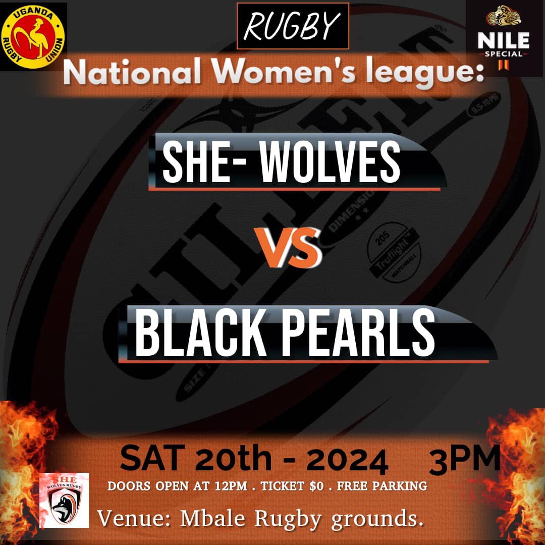New Week •|• New Focus We host @BlackPearlsRFC at home this Saturday. #SheWolvesRugby #RaiseYourGame