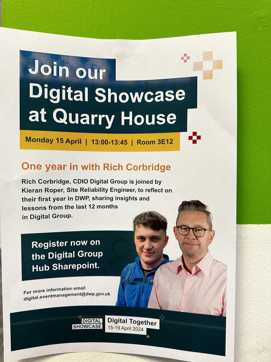 Super excited for this today. #DigitalWithPurpose a week of drop in events starting today & running through to Friday. Digital is a dish best served together as a team & that’s a key objective of the week.
