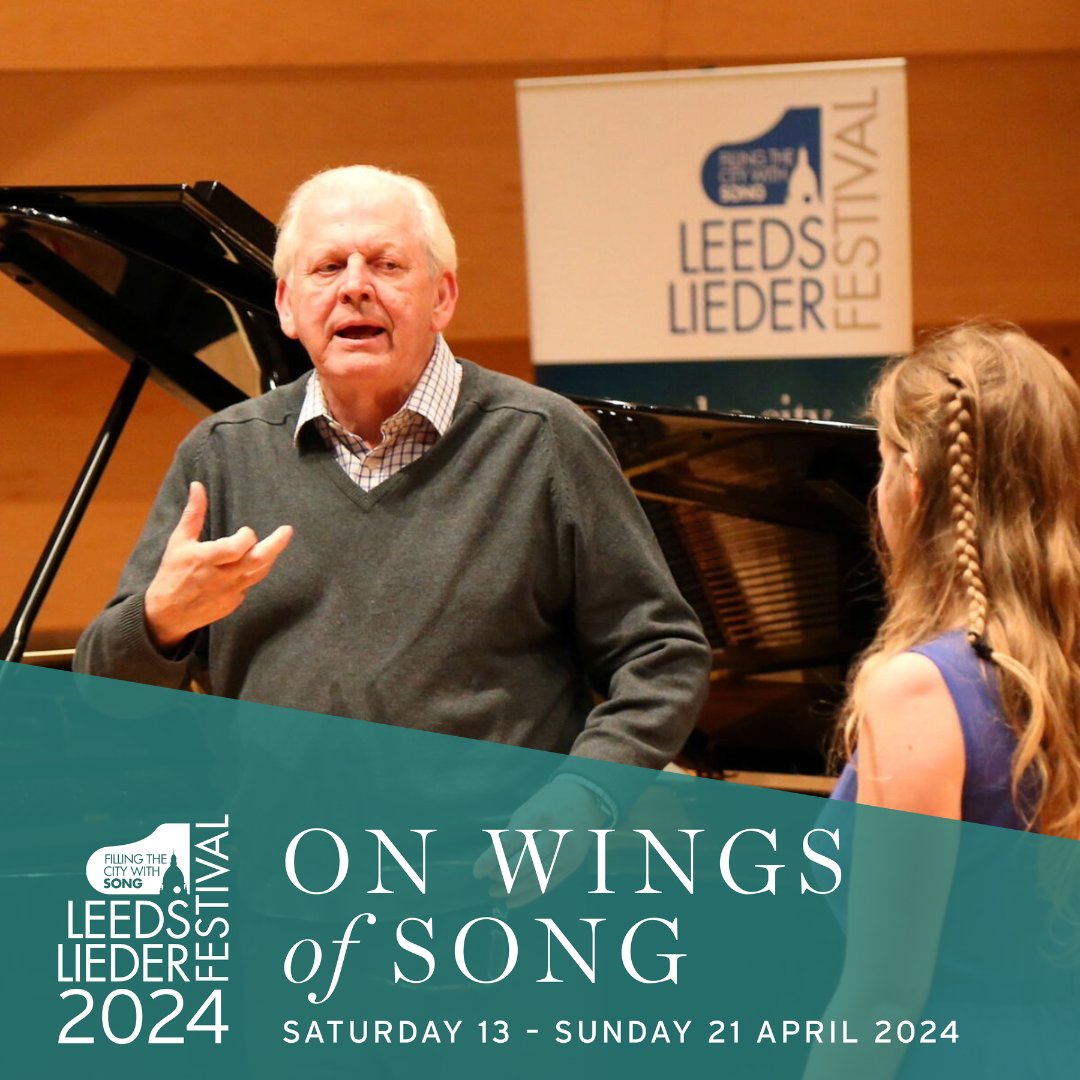 Leeds Lieder Festival Day 3 👉 Friends Festival Masterclass with Sir Thomas Allen This masterclass is an opportunity to see our Young Artists whilst they prepare new material in the stunning backdrop of @LeedsMinster. Watch via livestream from 2.30pm - leedslieder.org.uk/click-here-to-…