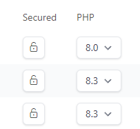 darren_chowles's tweet image. One-click PHP change and TLS cert provisioning on Laravel Herd by @beyondcode is just 👌