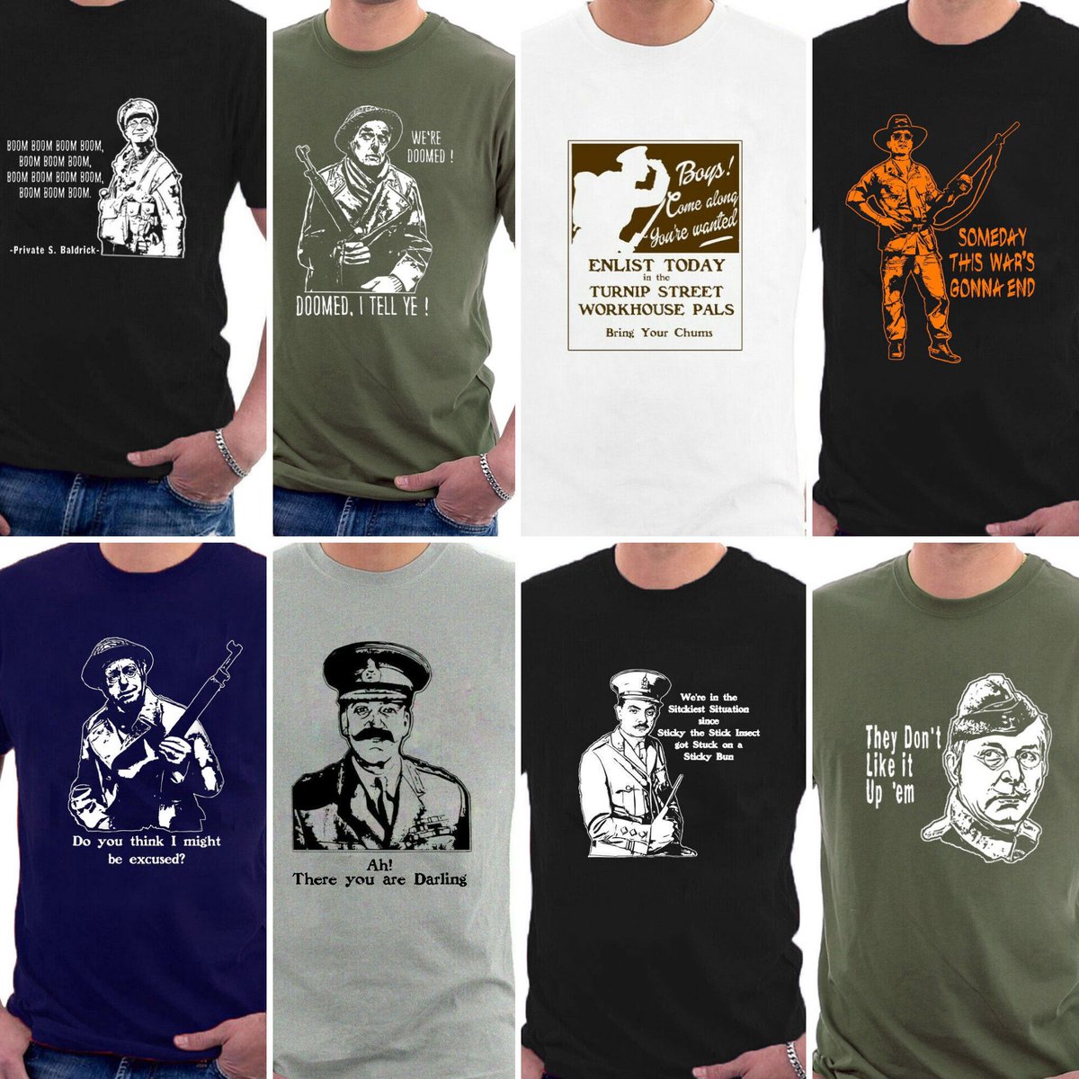 We’re calling up the reserves. Putin and the Iranians will be shitting themselves. #DadsArmy #Blackadder #Zulu #ApocalypseNow #ItAintHalfHotMum #CarryOnUptheKhyber @EatKnuckleFritz @sincesixaneagle @daveainsworth63 @Johnnypapa64 Tees by Sillytees.co.uk