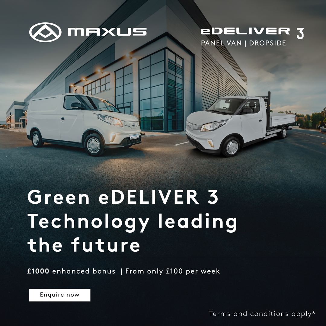 Revolutionize your rides with eDeliver 3. Book a test drive today at saicmaxus.co.uk/our-range/edel…… and take a step towards a greener future for only £100/week! Boasting up to 213 miles of range and a payload of 945 KG, this electric van is engineered for the forward-thinking business