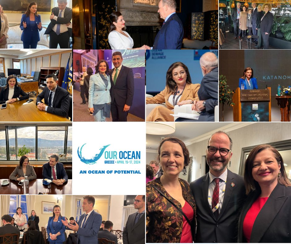 In the past months, I had the honour to travel the world as #GreekOceanEnvoy to invite the global community to @OurOceanGreece so that all of us together can bring about positive change for our #marineenvironment and #Planet. Thank you to the volunteers, team, @YpenGr @GreeceMFA