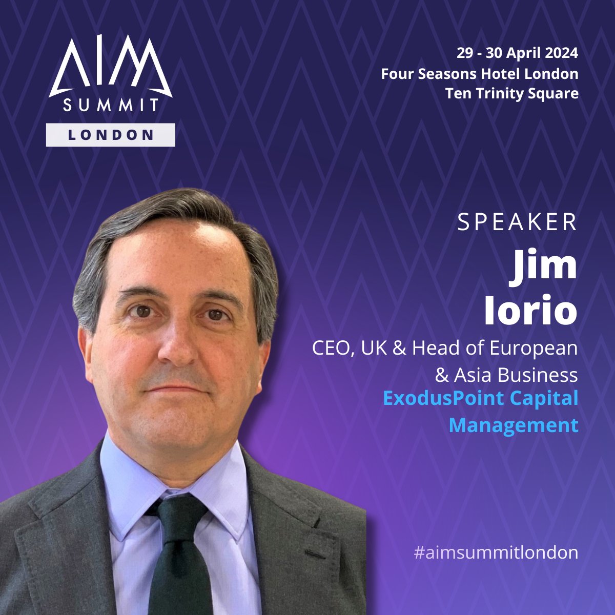 Gain valuable perspectives on 'Which Regions are Leading the Hedge Fund Market?' with Jim Iorio at AIM Summit London 2024! Apply to attend here: lnkd.in/dhfhM87e #alternativeinvestments #aimsummitlondon #hedgefund #exoduspoint