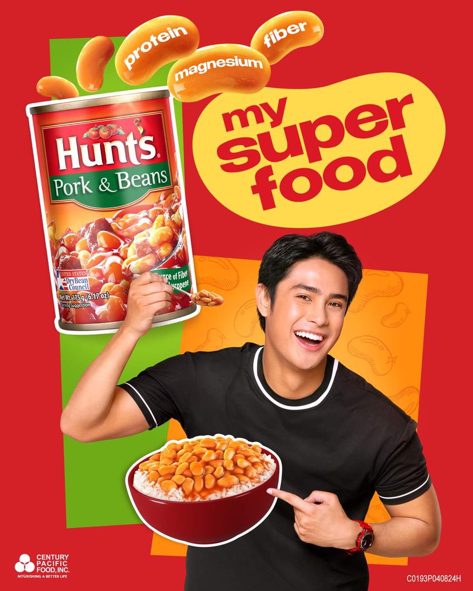 Congratulations @donnypangilinan! 

DONNYs SUPERFOOD HUNTS

#HuntsMySuperfood #HuntsPorkAndBeansDonny
#DonnyPangilinan