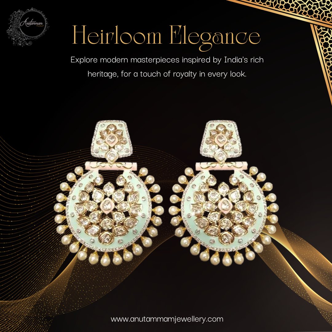 anutammam's tweet photo. Unlock the magic of mystique with Anutammam. For those who resonate with the mystical realm, we're here to reveal the enchanting treasures hidden within.

Check our latest collection here: https://t.co/frhxFeUfgw

#KarwaChauth #FestiveSparkle #JewelleryLove #finejewelrydesign #de https://t.co/hhFJwnewyz
