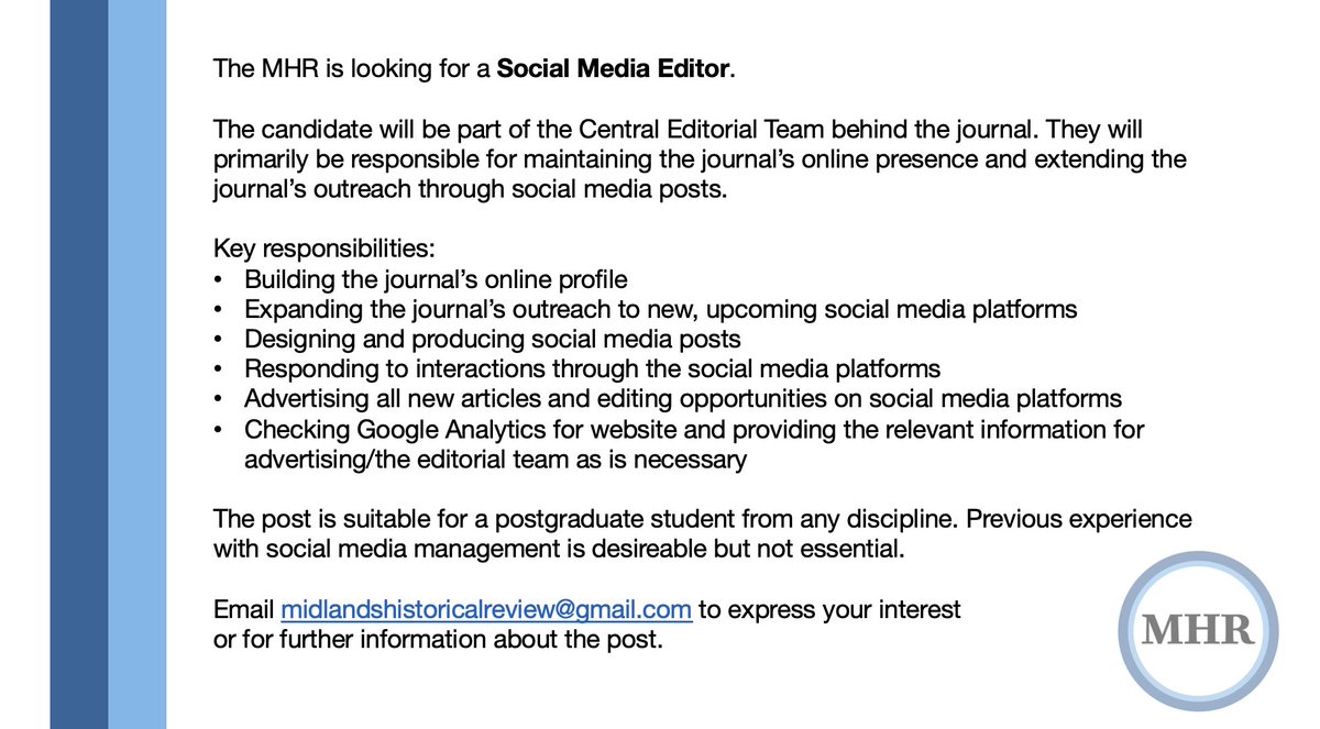 The MHR tweet media