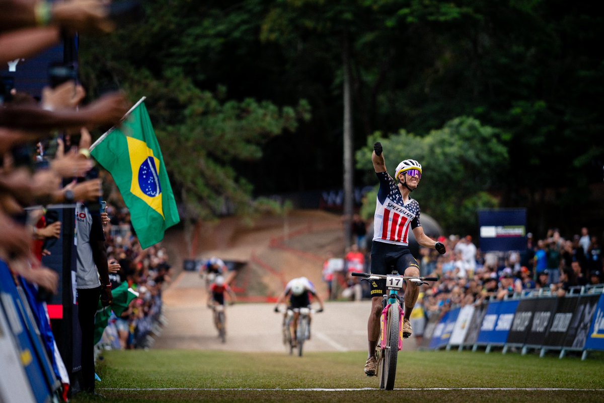 CHRISTOPHER BLEVINS WINS THE FIRST MTB XCO WORLD CUP OF THE YEAR! 🤯🇺🇸🥇