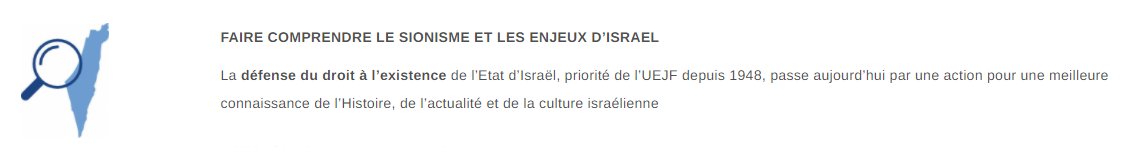 .@JeromeGuedj va-t-il demander la dissolution de l'UEJF qui, sur son propre site internet, encourage à la disparition des Palestiniens avec une carte regroupant la Palestine et même le Golan comme faisant partie d'Israël ?