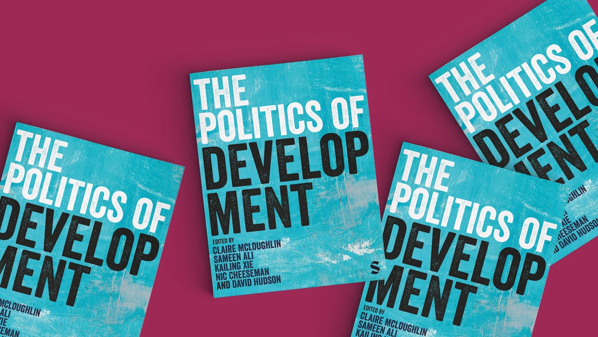 Hear directly from editors @‌cl_mcloughlin, @sameen_mohsin, @‌profdavidhudson, and @‌Fromagehomme about why everything about development is political in this webinar we hosted last month: ow.ly/ZzGw50ReQ34