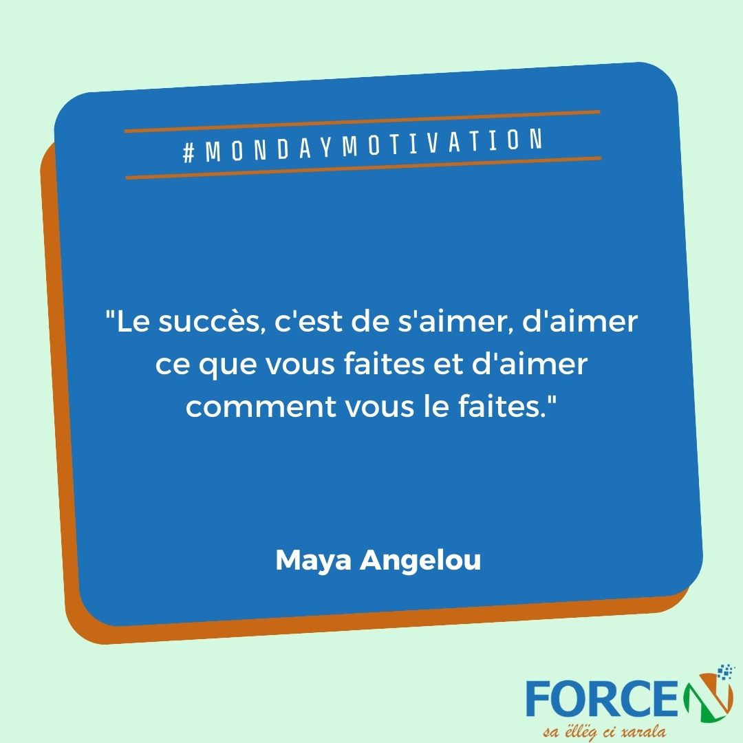 Pour atteindre le succès, il est important de cultiver l'estime de soi, de trouver de la satisfaction dans son travail ou ses activités mais surtout d'apprécier la façon dont on les accomplit. Bon début de semaine à tous ! #mondaymotivation #mondaymorning