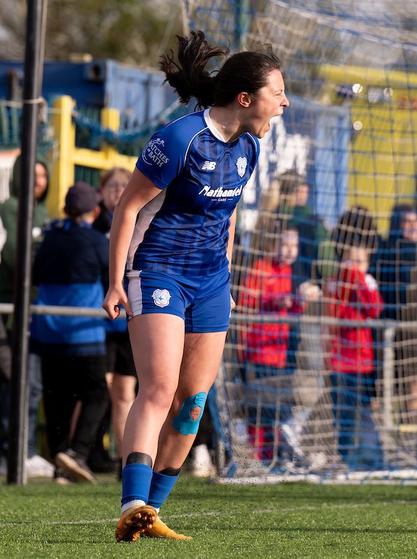 Tuesday: Starts third consecutive match for Cymru WU19 in Euro Qualifiers 🏴󠁧󠁢󠁷󠁬󠁳󠁿 Sunday: Scores and wins Player of the Match as @CardiffCityFCW win the #GeneroAdranTrophy final 🏆 What a week for @megbowen05! 💫