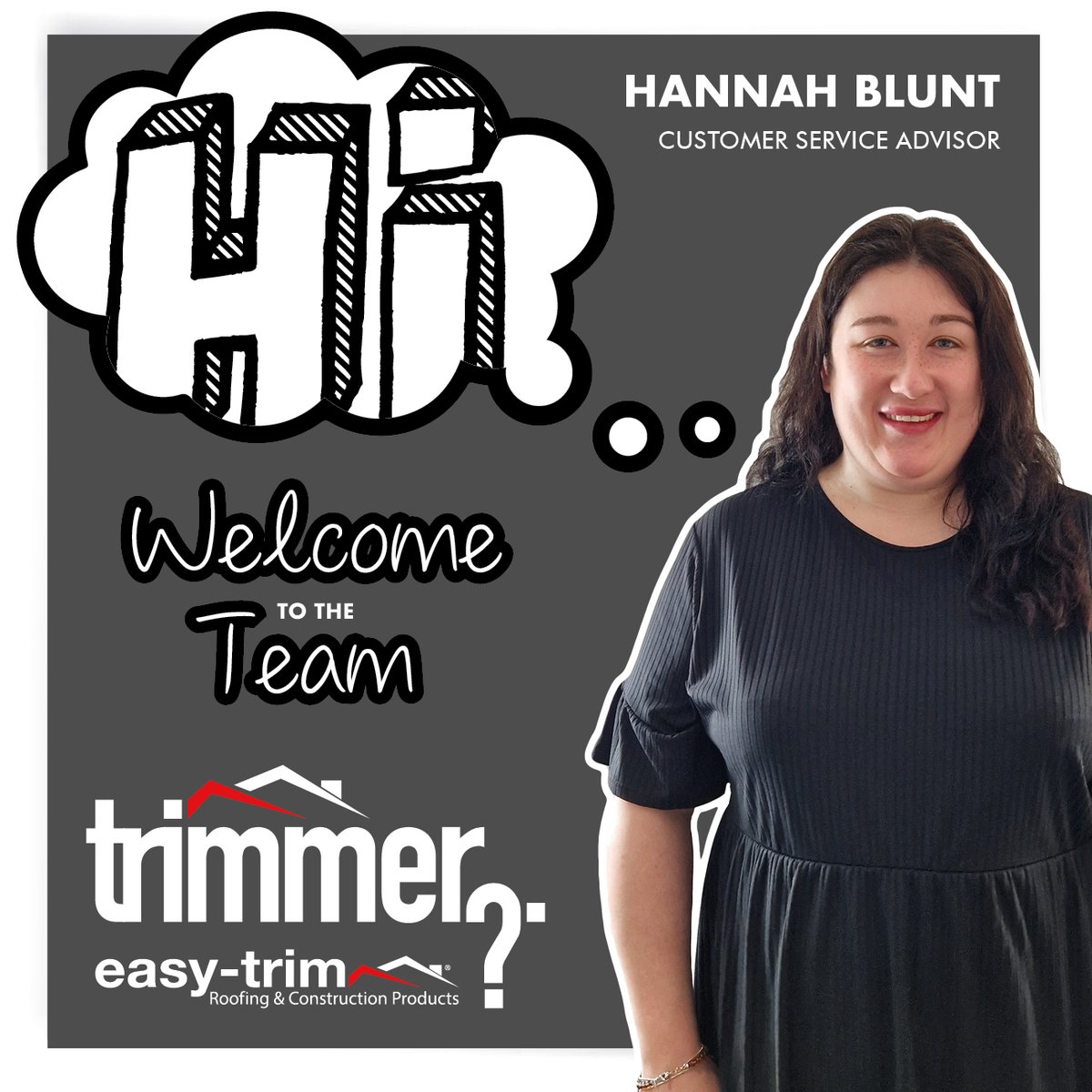 EasyTrimRoofing's tweet photo. Excited to welcome Jason Evans & Hannah Blunt to the Easy-Trim family!
Jason brings expertise to our internal sales team, ready to build lasting customer relationships. Hannah joins as Customer Service Advisor, committed to excellence.
Welcome to the team! #easytrim #trimmer https://t.co/1bnKRjJpvR