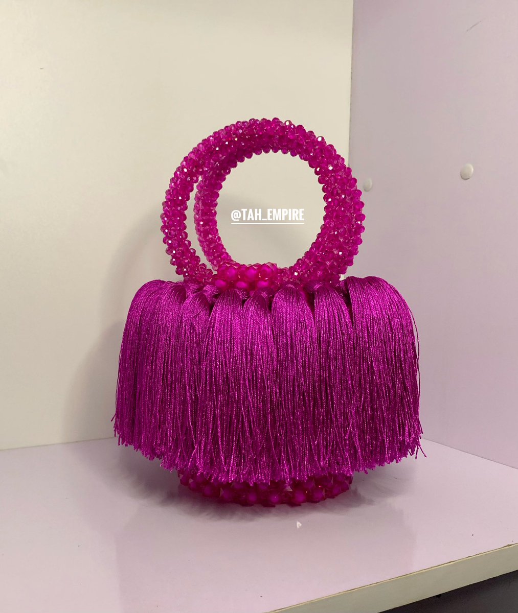 MOTUN TASSEL Bag has remained one of our handmade products that add a unique touch to your outfits. 🥰 Price: #22,000 (Available in your preferred color) Location: Ibadan Which is your favorite? From This 😁 To That 🩷