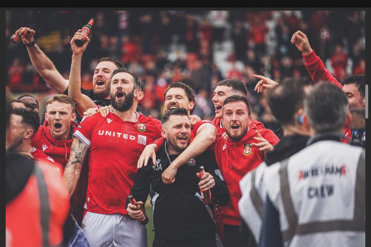 Back to back promotions👏🏼 This Town. This Club. These lads❤️🏴󠁧󠁢󠁷󠁬󠁳󠁿